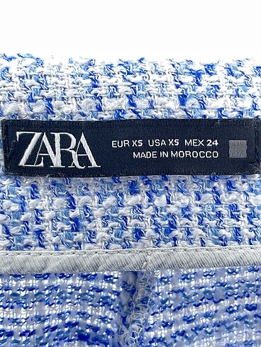 xs Beden mavi Renk Zara Mini Şort %70 İndirimli.