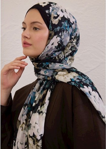 Diğer Fresh Scarfs beautfy blossom desenli