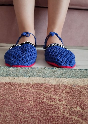 Pembe Örgü Kadın Çanta - Görsel 5