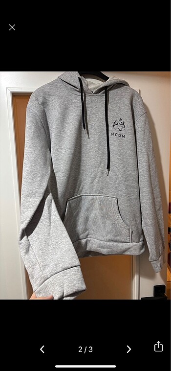Diğer Gri içi yünlü sweat