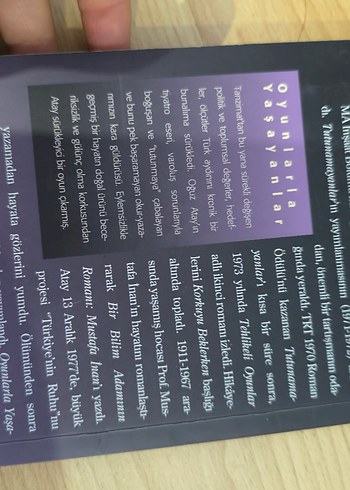 Oyunlarla Yaşayanlar - Oğuz Atay - Görsel 2