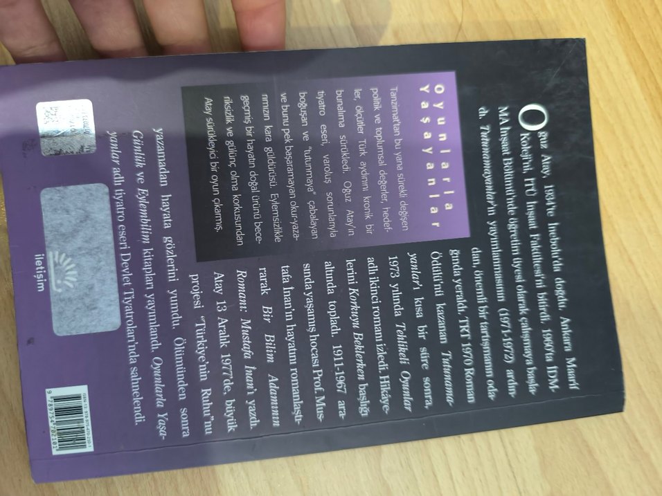 Oyunlarla Yaşayanlar - Oğuz Atay - Görsel 2