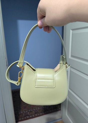 Levidor Bej Baskılı Deri Kadın El Çantası - Görsel 8