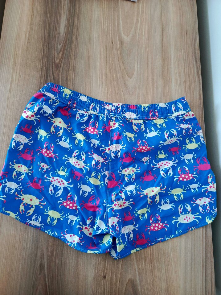 Kadin Renkli Baskılı Deniz Şortu - Görsel 2