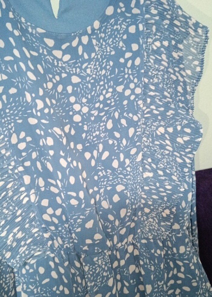 Ürün çok temizdir , defosu yok . Günlük kullanıma uygun mavi ren - Görsel 5