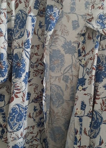 Bohem Desenli Uzun Kollu Gömlek - Görsel 5