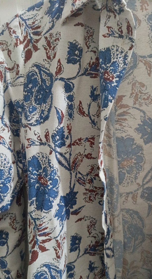 Bohem Desenli Uzun Kollu Gömlek - Görsel 2