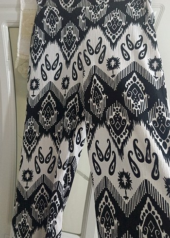 Bohem Desenli Uzun  Tunik pantolon - Görsel 4