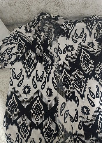 Bohem Desenli Uzun  Tunik pantolon - Görsel 5