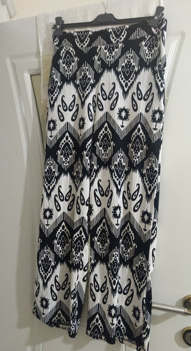 Bohem Desenli Uzun  Tunik pantolon - Görsel 3