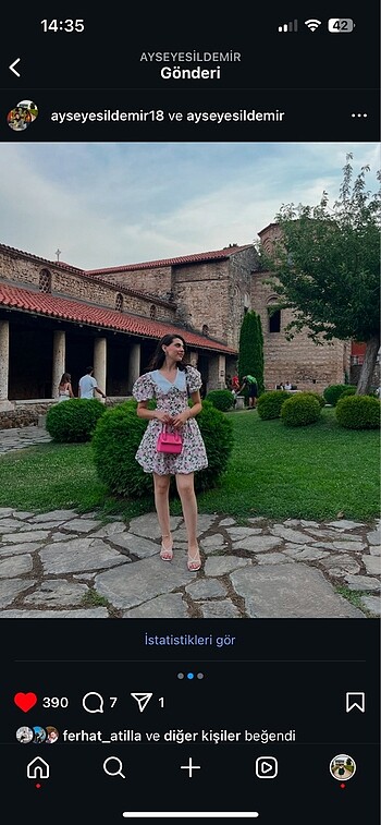 Bebe yakalı çiçekli balon elbise