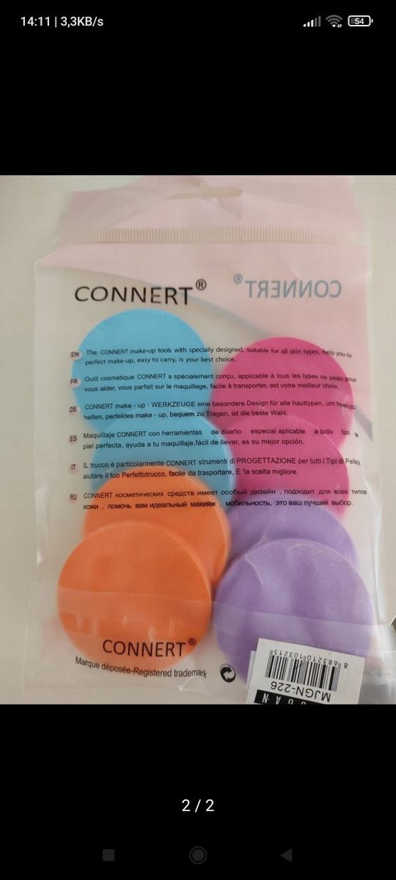 Pastel Renkli Makyaj Süngeri Seti - Görsel 2