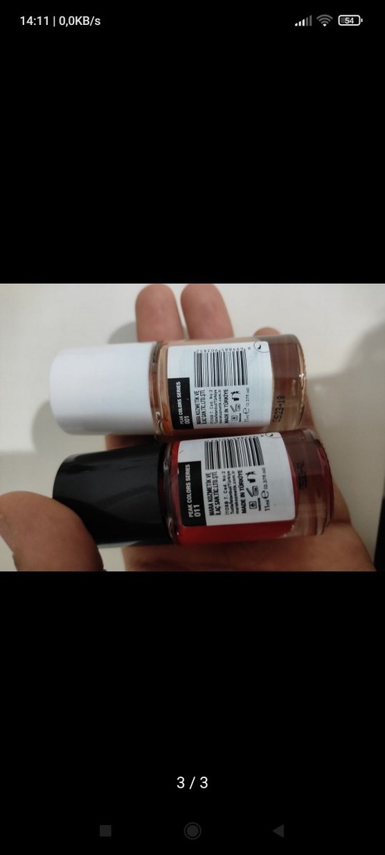 MaRa Nude ve Kırmızı Oje Seti - Görsel 3