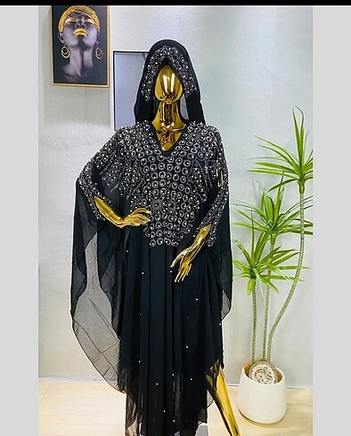 Zara Şifon kaftan pardesü kimona