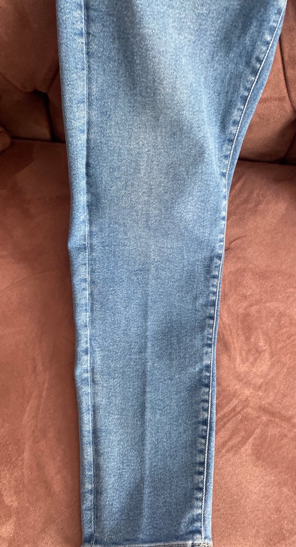 Kadın Mavi Midi Boy Denim Jean - Görsel 3