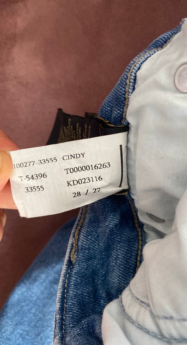 Kadın Mavi Midi Boy Denim Jean - Görsel 5