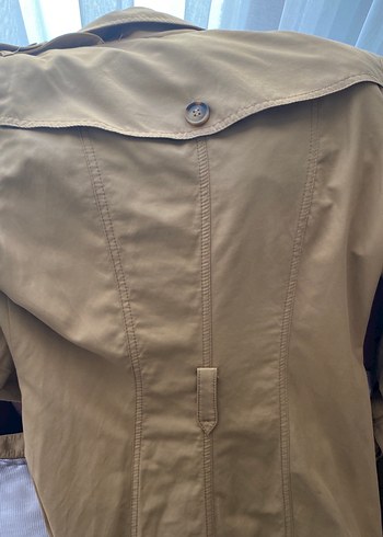 Bej Parizyen Kadın Trençkot - Görsel 4