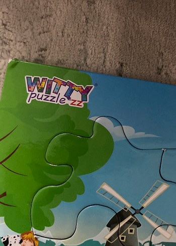 Çiftlik Temalı Renkli Çocuk Yapbozu - Görsel 3