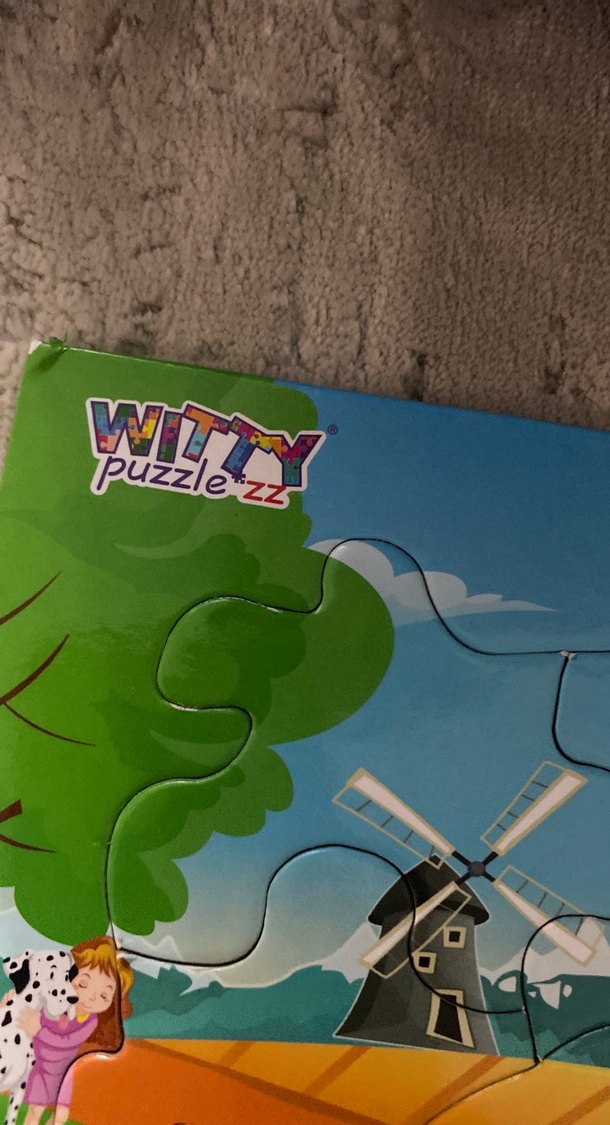 Çiftlik Temalı Renkli Çocuk Yapbozu - Görsel 3