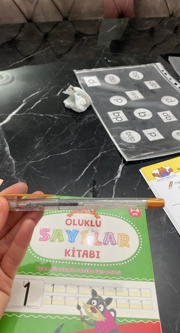 Yeniden Kullanılabilir Oluklu Sayılar Kitabı 3-6 Yaş - Görsel 2