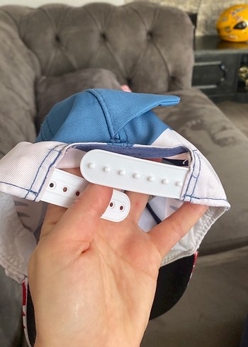 Renkli Erkek Çocuk Şapkası, Cırt Cırtlı - Görsel 3