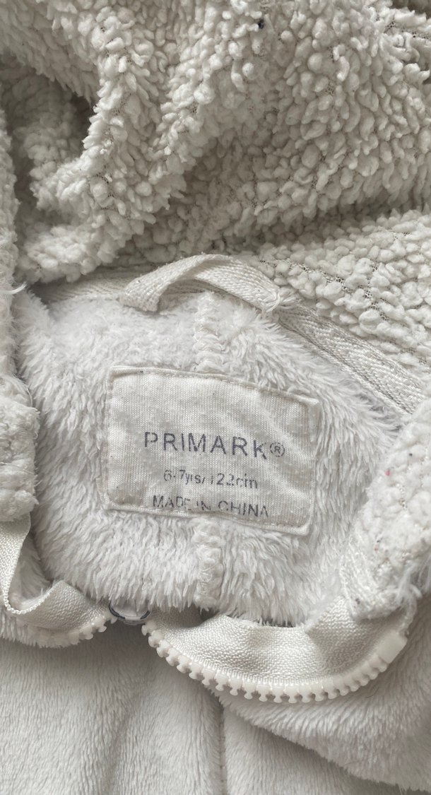 Bebek Erkek Beyaz Kürklü Tulumu - Görsel 3