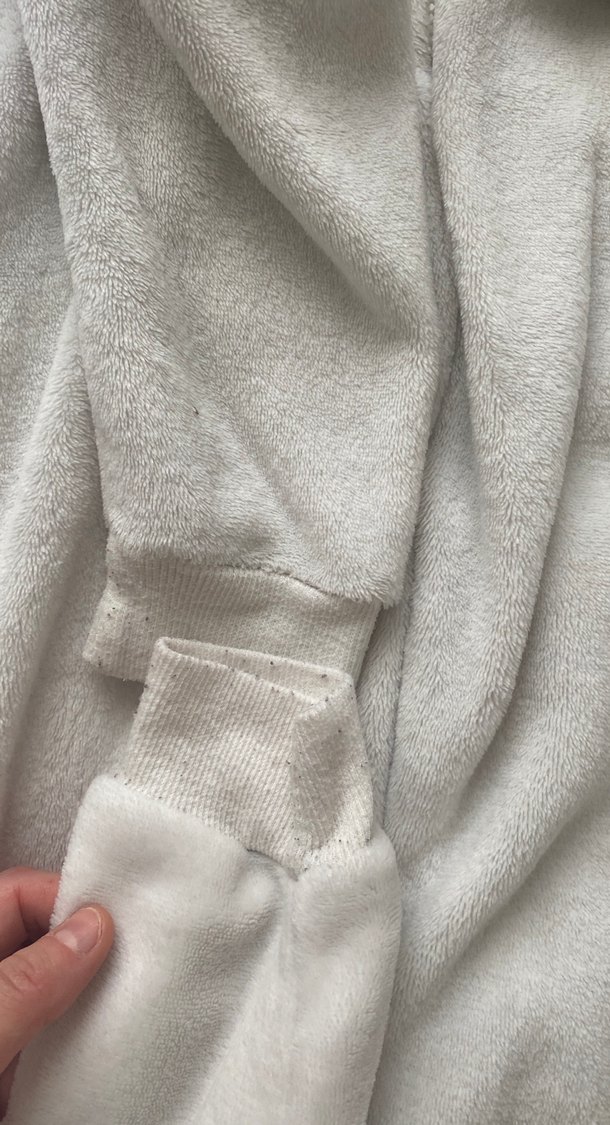 Bebek Erkek Beyaz Kürklü Tulumu - Görsel 4