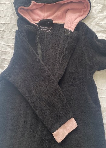 Siyah Kürklü Goth Tarzı Kedi Tulumu - Görsel 3