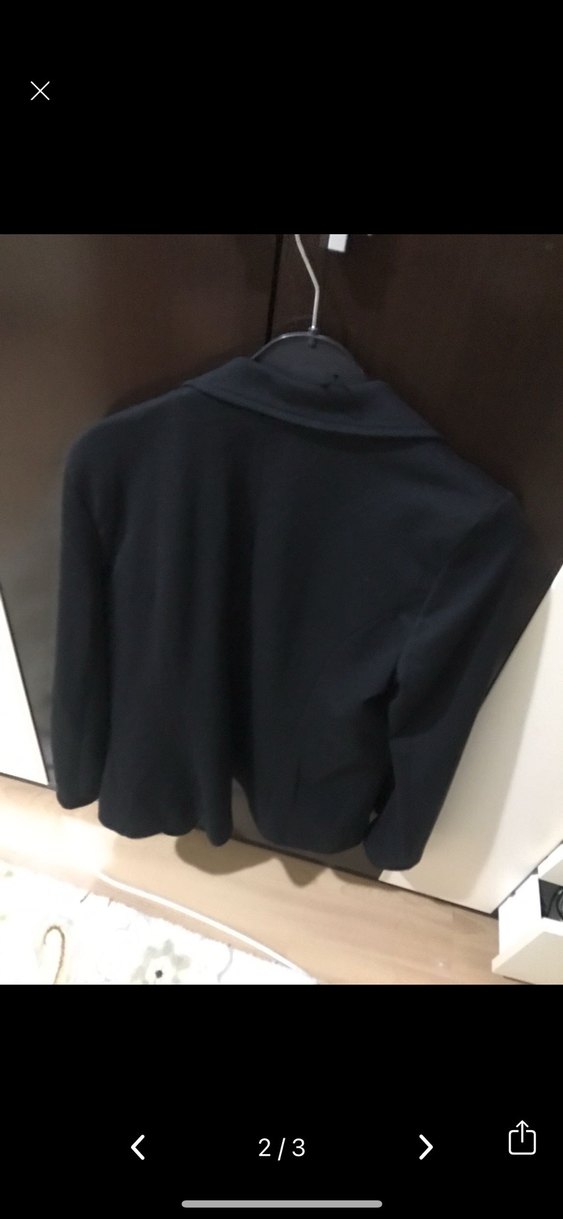 Siyah Kadın Blazer Ceket - Görsel 2