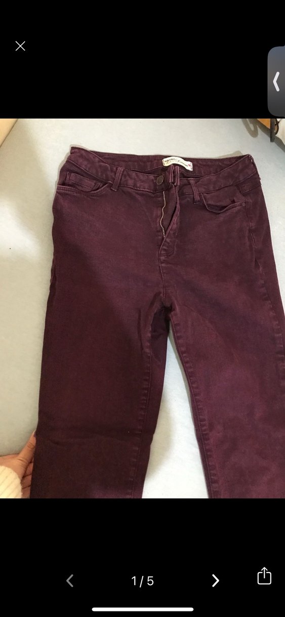 Mor jean - Görsel 2