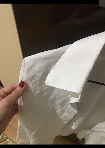 Beyaz Kadın Gömlek - Görsel 2