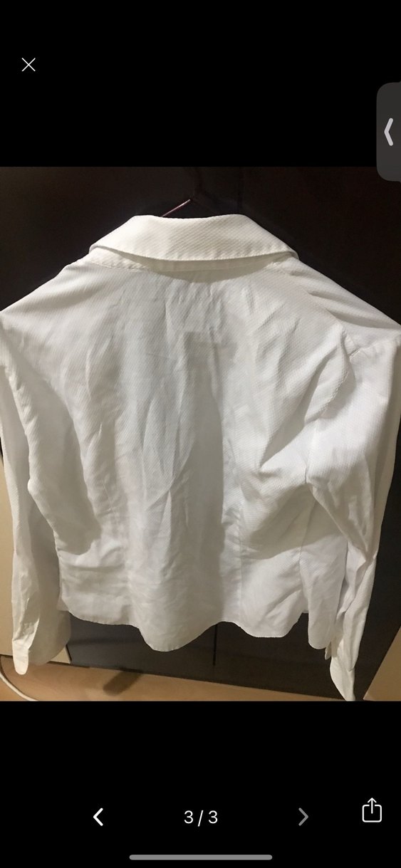 Beyaz Kadın Gömlek - Görsel 3
