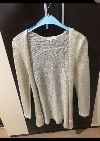 Gri Örgü Kadın Triko Kazak - Görsel 2