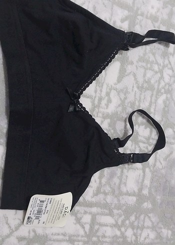 siyah Pamuklu  emzirme Sütyeni 85/B - Görsel 2