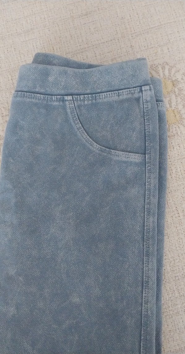 mavi Esnek Kumaşlı çocuk Kot Pantolon - Görsel 3