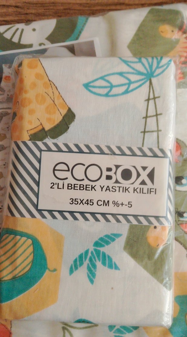 Pamuklu Baskılı Bebek Nevresim Takımı - Görsel 3