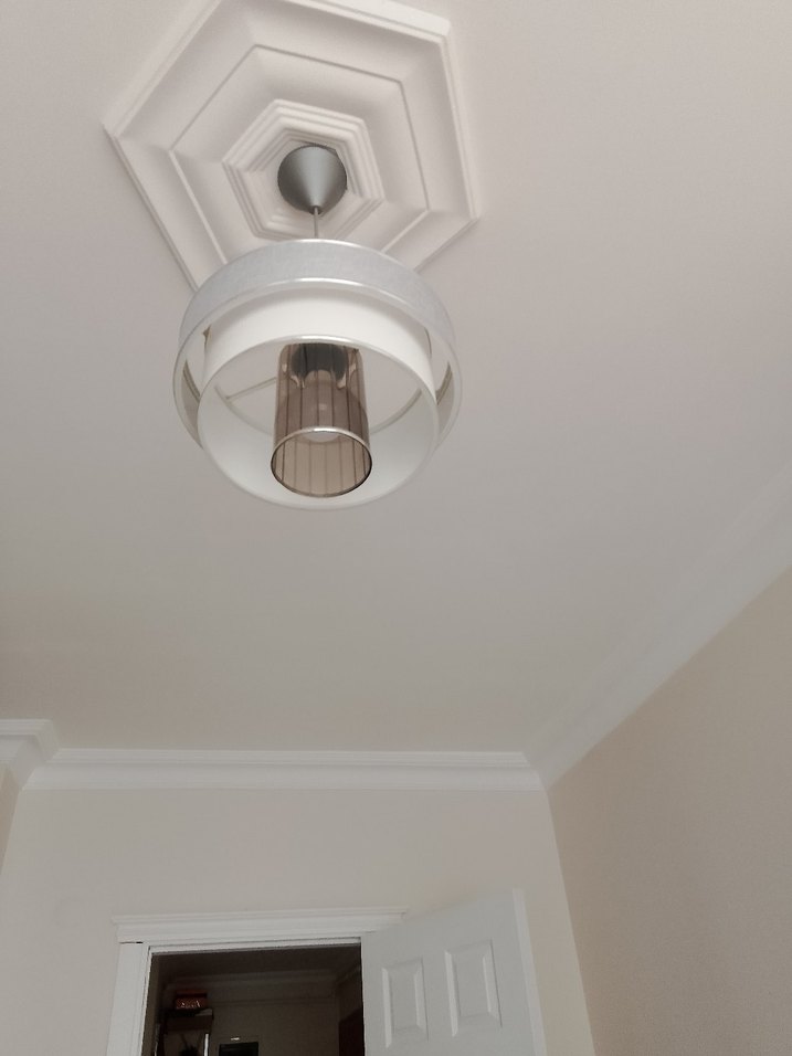 Bej ve Gri Modern Sarkıt Lamba - Görsel 2