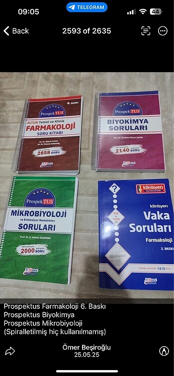 Tusdata prospektüs soru bankası ve vaka soruları