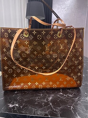 Louis Vuitton Lv plaj çantası ve cüzdanı