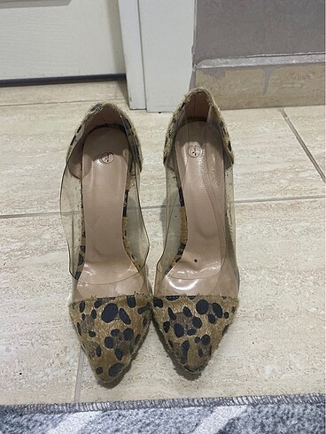 Kemal Tanca Leopar stiletto
