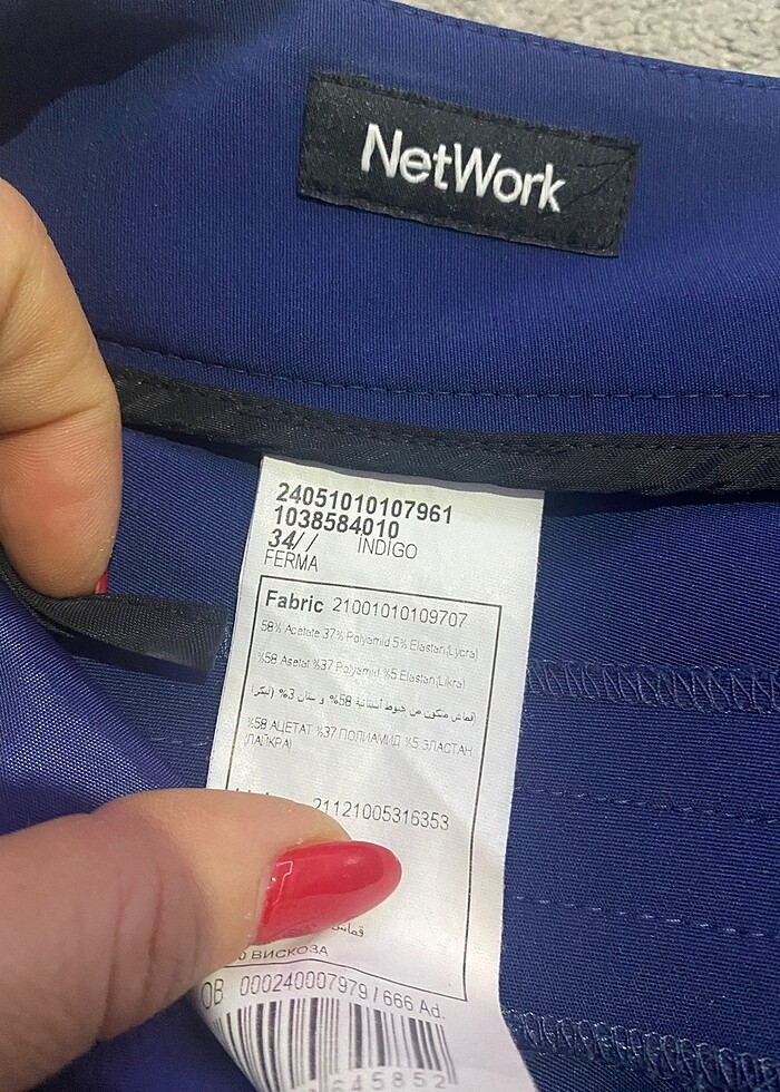 Network smart casual pantolon - Görsel 4