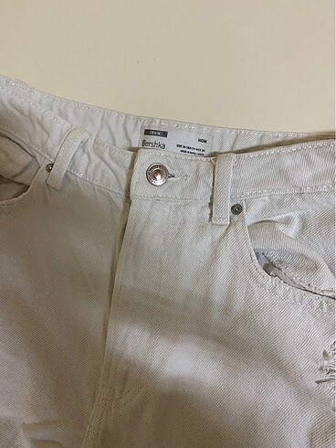 s Beden beyaz Renk BERSHKA pantolon