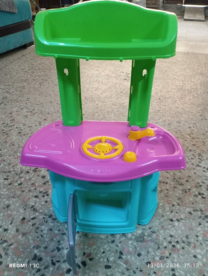 Çok Renkli Çocuk Oyun Mutfak Seti - Görsel 2