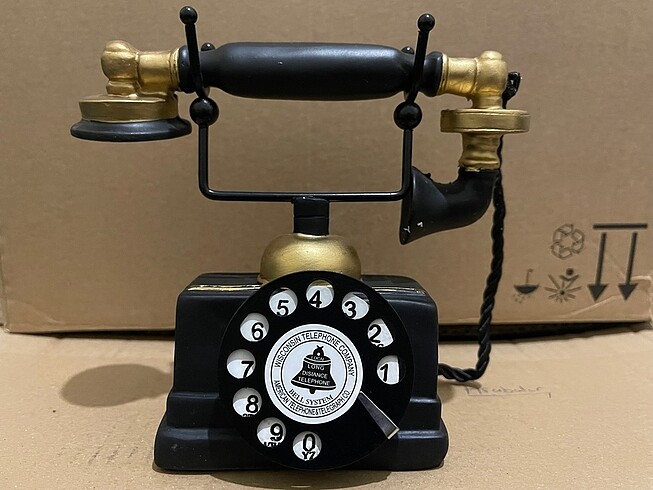 Retro dekor telefon