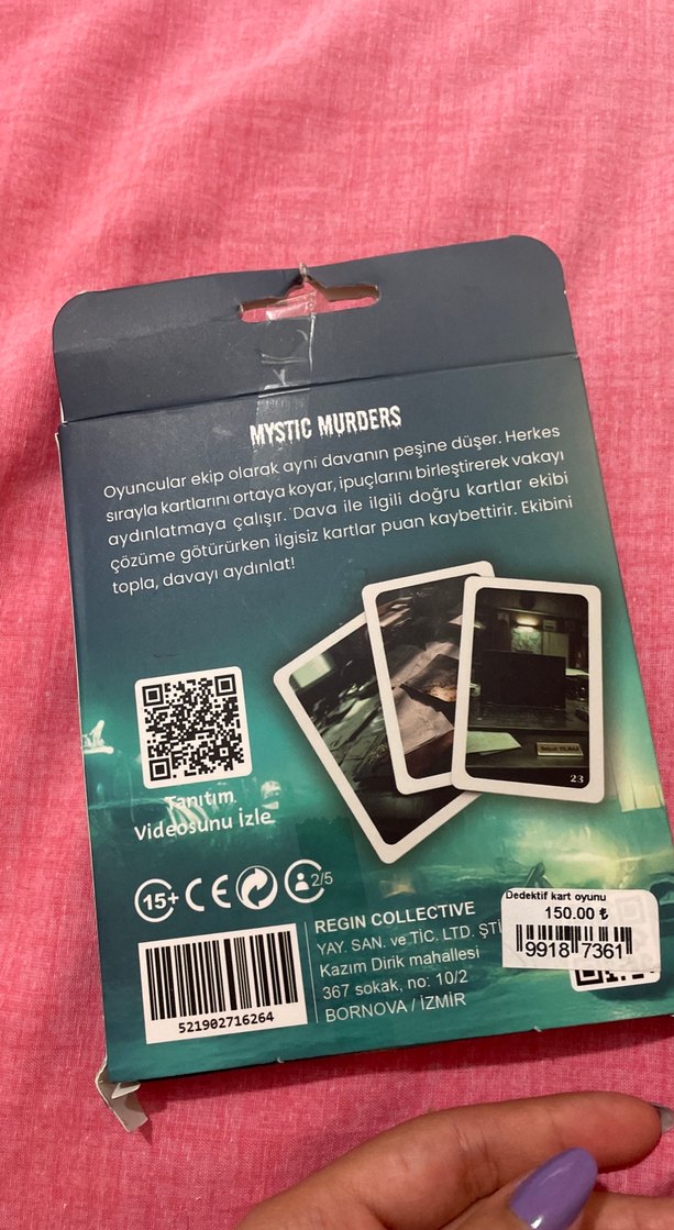 Askeri Üste Cinayet Dedektif Kart Oyunu - Görsel 2