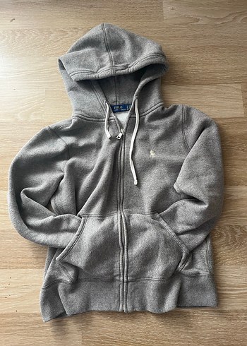 Polo Ralph Lauren Gri Zip Hoodie