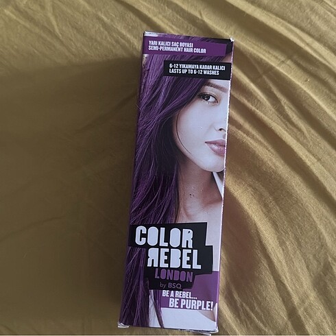 Color Rebel Mor Saç Boyası