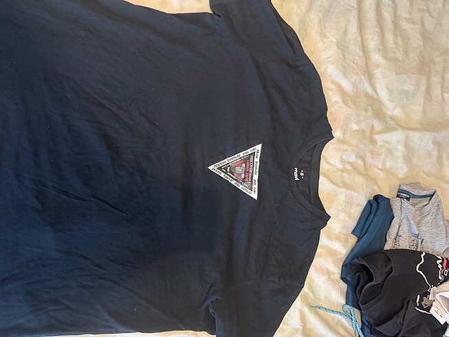 xxl Beden Mavi Tshirt