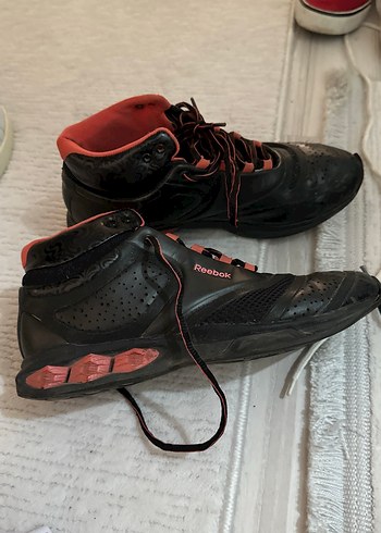 Reebok Siyah Kirmizi Spor Ayakkabi Almanyadan Geldi Orjinal