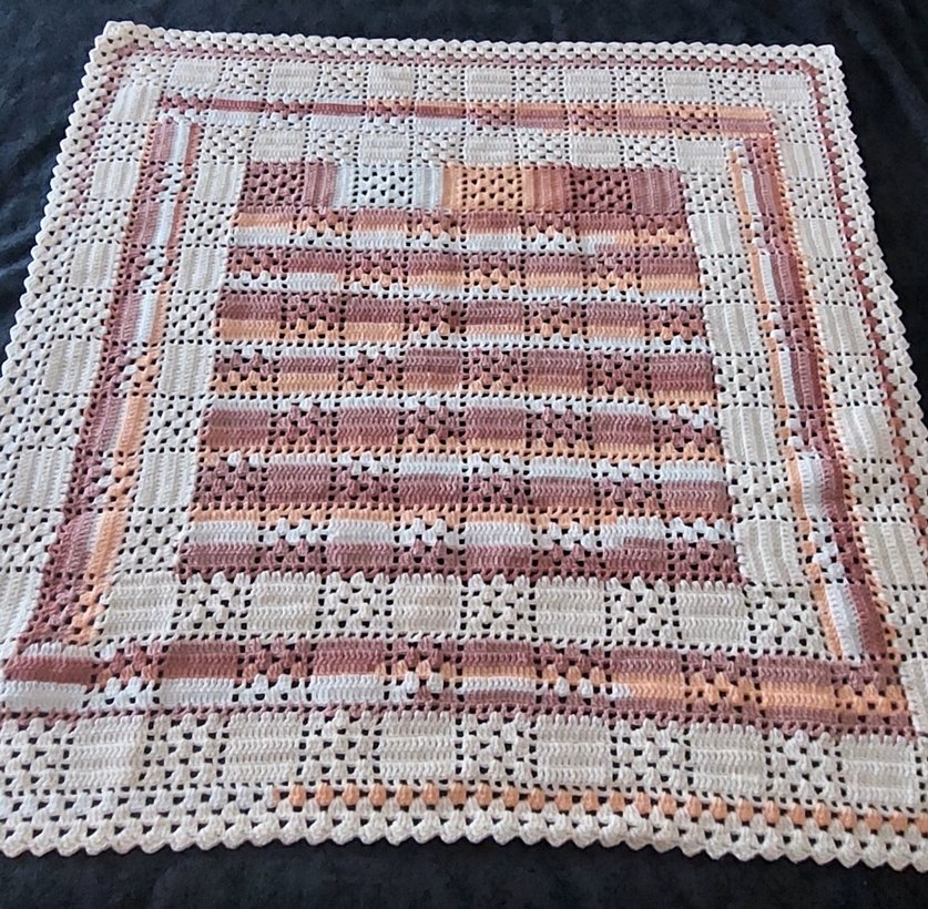 Çok Renkli Örgü Çocuk Battaniyesi - Görsel 3